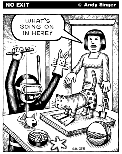 PET GAMES by Andy Singer