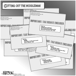 CUTTING OUT THE MIDDLEMAN by R.J. Matson