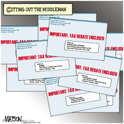 CUTTING OUT THE MIDDLEMAN- by R.J. Matson