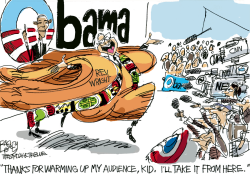 WRIGHT AUDIENCE  by Pat Bagley