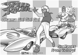 SPEED RACER OBAMA by R.J. Matson