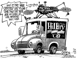 HILLARY WE HAVE A PROBLEM by John Darkow