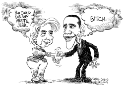 HILLARY - AND OBAMA MAY BE DEAD by Daryl Cagle