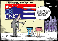 DEMOCRATIC NATIONAL CONVENTION  by Bob Englehart