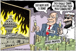 BURNED BY BIG OIL  by Monte Wolverton