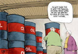 OIL INVESTMENT  by Cam Cardow