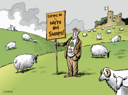 IRELAND SAYS NO TO EUROPE by Patrick Chappatte