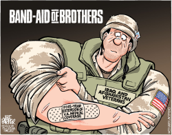 BAND-AID OF BROTHERS  by Jeff Parker