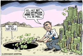  MONEY DOWN A RAT HOLE by Monte Wolverton