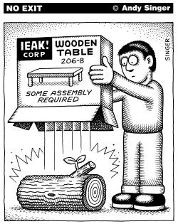 SOME ASSEMBLY REQUIRED by Andy Singer