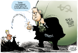 EXXON PAYS UP by John Cole