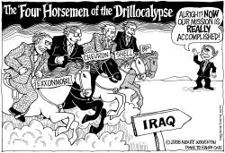 FOUR HORSEMEN OF THE DRILLOCALYPSE by Wolverton