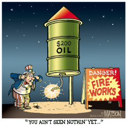 $200 OIL FIREWORKS- by R.J. Matson