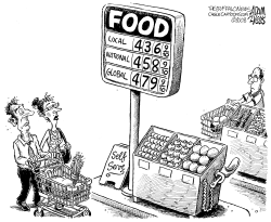 FUEL IN OUR FOOD by Adam Zyglis