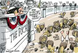 RICH VS MIDDLE CLASS  by Pat Bagley