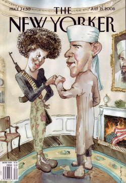 NEW YORKER COVER FOR CAGLE COLUMN by Daryl Cagle