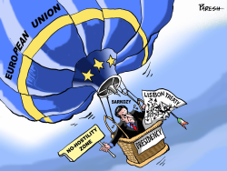 SARKOZY IN EU by Paresh Nath
