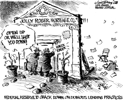 FEDERAL RESERVE CRACK DOWN by Jim Day