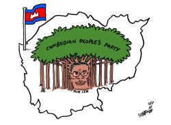 CAMBODIAN ELECTIONS by Stephane Peray