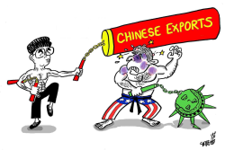 CHINA AND THE US by Stephane Peray