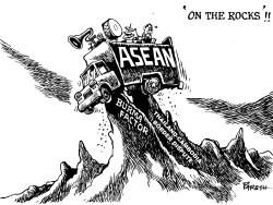 ASEAN ON THE ROCKS by Paresh Nath