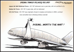 BOEING DELIVERY RECORD by J.D. Crowe