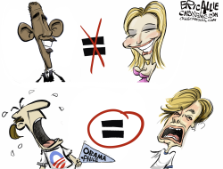 OBAMA SPEARS COMPARISON  by Eric Allie