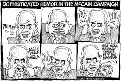 SOPHISTICATED MCCAIN HUMOR by Monte Wolverton