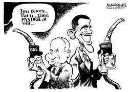 GAS PRICE PANDERING by Jimmy Margulies
