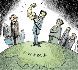 OLYMPIC CHINA by Patrick Chappatte