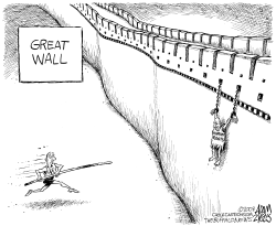 The Great Wall by Adam Zyglis
