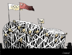 BEIJING GAMES by Patrick Chappatte