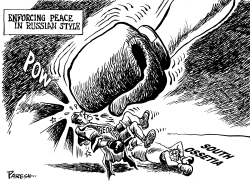 PEACE ON GEORGIA ! by Paresh Nath