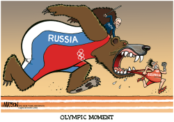 OLYMPIC MOMENT- by R.J. Matson
