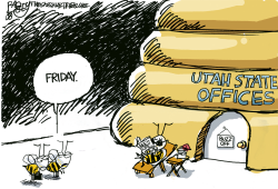 LOCAL 4 DAY WEEK by Pat Bagley