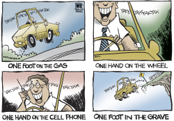 CEL PHONES AND DRIVING,  by Randy Bish