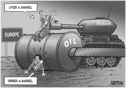 EUROPE OVER A BARREL by R.J. Matson