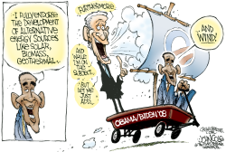 OBAMA AND BIDEN  by John Cole