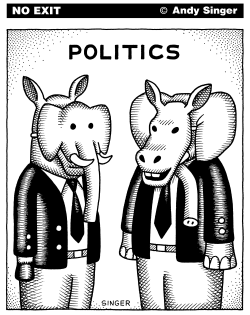 GENERAL ELECTION POLITICS by Andy Singer