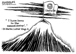 OBAMA HISTORIC NOMINATION by Jimmy Margulies