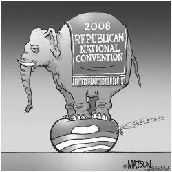 NOBAMA CONVENTION BOUNCE by R.J. Matson
