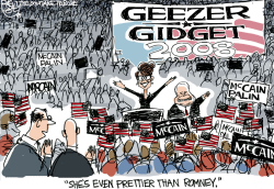 GEEZER AND GIDGET -  by Pat Bagley