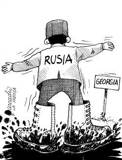 RUSIA EN CONFLICTO CON GEORGIA  by Arcadio Esquivel
