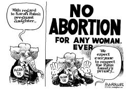 PALINS PREGNANT DAUGHTER by Jimmy Margulies