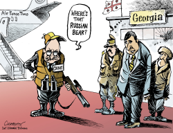 GEORGIA: CHENEY TO THE RESCUE by Patrick Chappatte