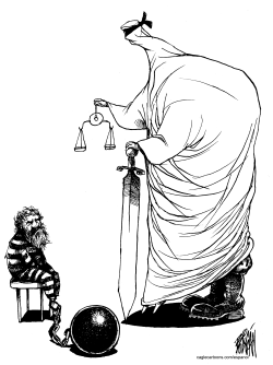 IRAQI JUSTICE by Angel Boligan