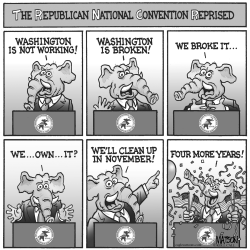 THE REPUBLICAN NATIONAL CONVENTION REPRISED by R.J. Matson
