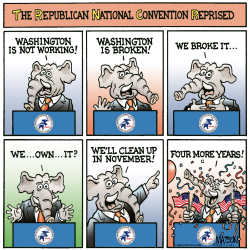 THE REPUBLICAN NATIONAL CONVENTION REPRISED- by R.J. Matson