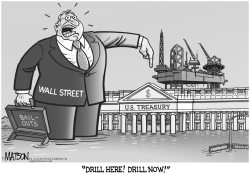 WALL STREET BAIL-OUTS by R.J. Matson