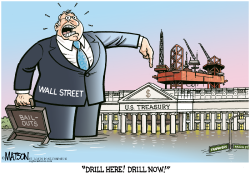 WALL STREET BAIL-OUTS- by R.J. Matson